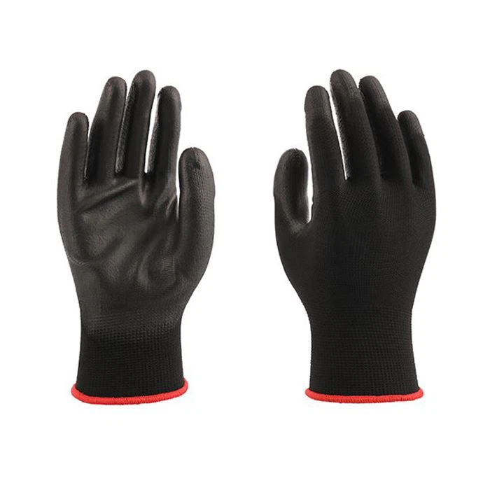 Black PU Gloves
