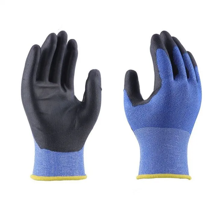 Safety Anti Cut Industrial PU Mechanic Gloves