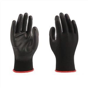 PU Coated Gloves-Black