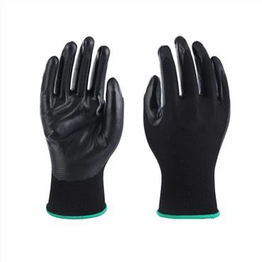 Industrial Use Safety Smooth Nitrile Coated Glove