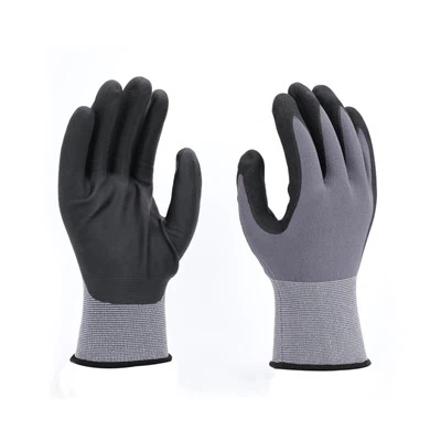 Microfoam Nitrile Coated Gloves Water Flushed
