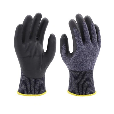 Water Flushed Microfoam Nitrile Coated Gloves